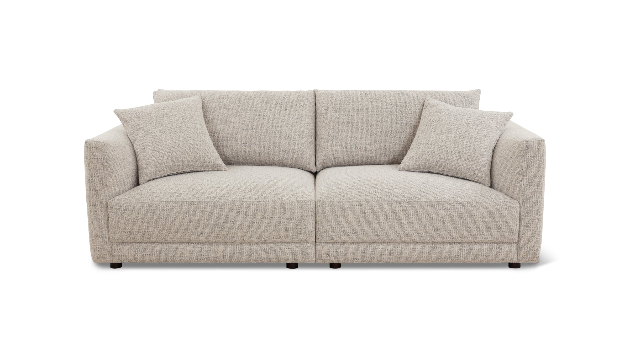 Soft Spot 2-Piece Modular Sofa, Oatmeal